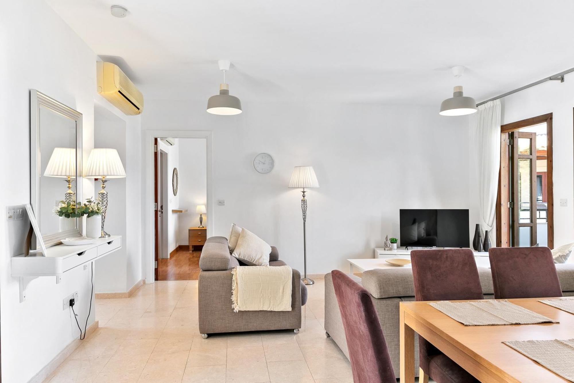 2 Bedroom Apartment Chloe With Communal Pool, Aphrodite Hills Resort Kuklia Zewnętrze zdjęcie